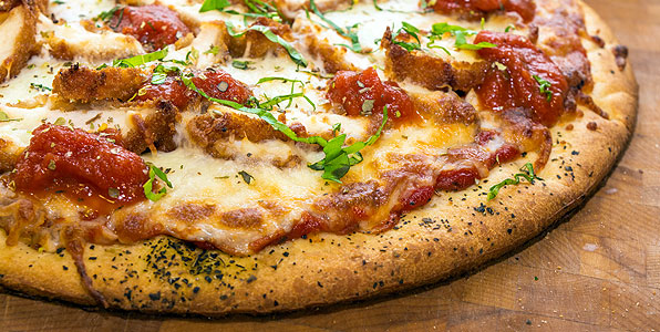 Chicken Parmesan Pizza Recipe Image
